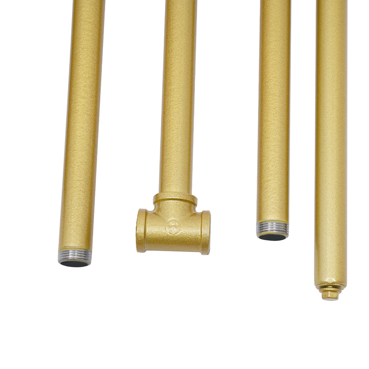 Bymaocar Wall Mounted Three Tier Industrial Pipe Garment Rack
