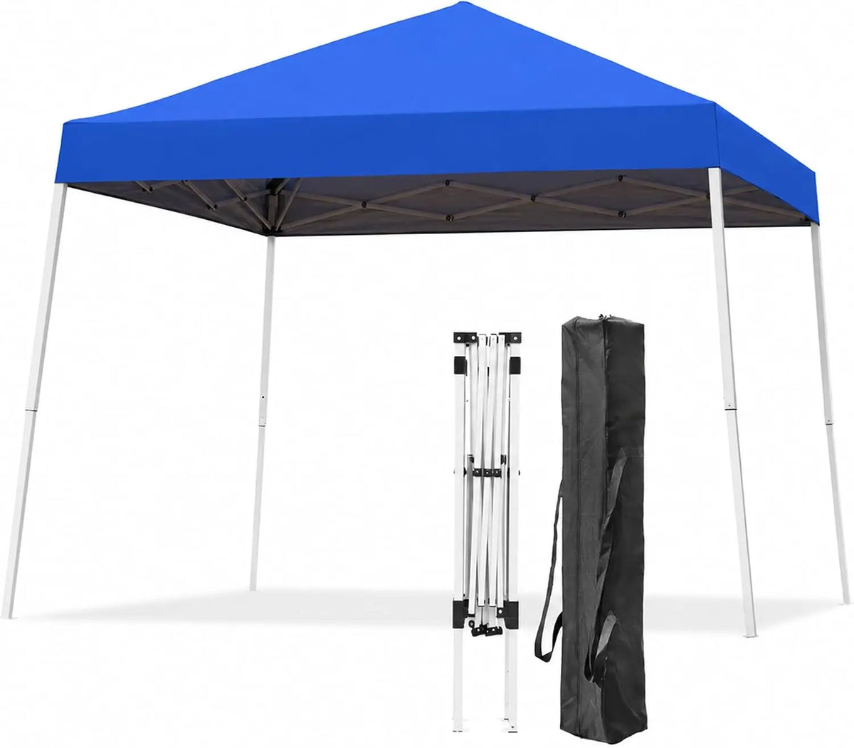 Tacleekii Instant Pop Up Canopy Tent With Heavy Steel Frame