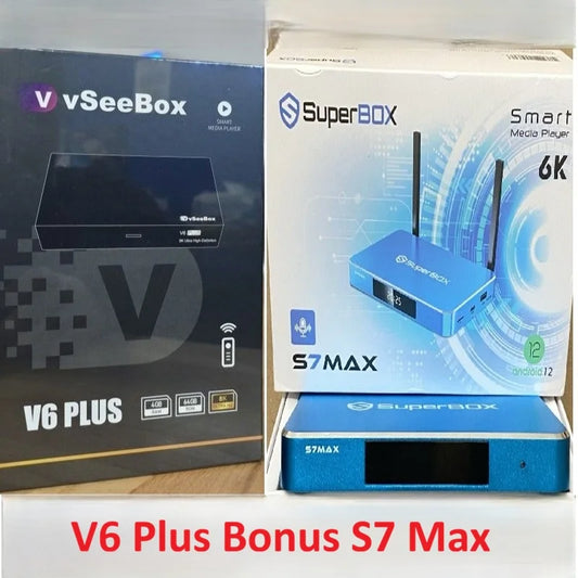 VseeBox V6 8K Ultra HD Android Television Streaming Box