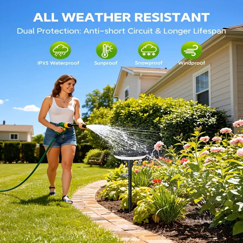 Kpstek Solar Swaying Garden Pathway Lights IP65 Waterproof Decoration