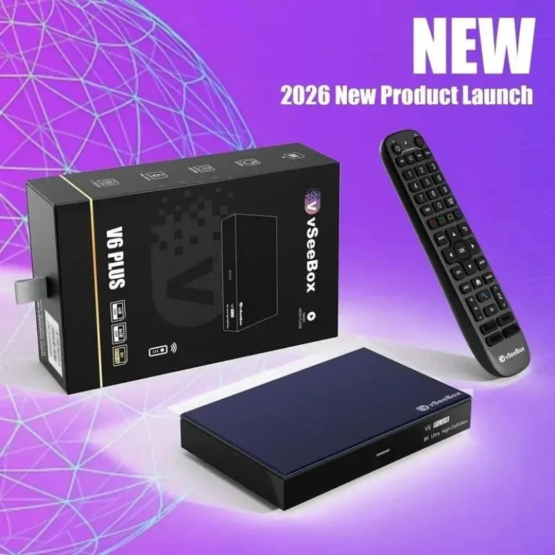 VseeBox V6 8K Ultra HD Android Television Streaming Box