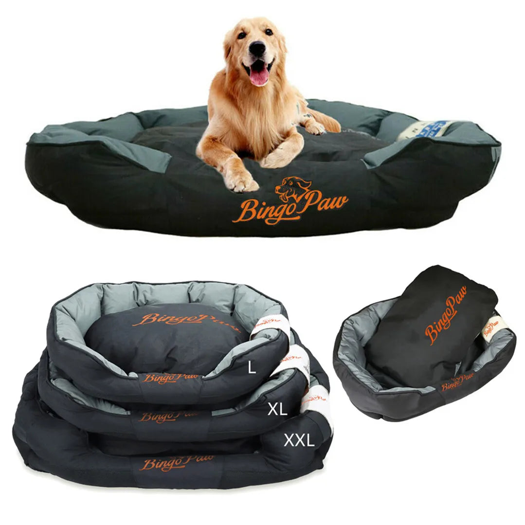 BINGOPAW Waterproof Orthopedic Dog Bed With Washable Cover