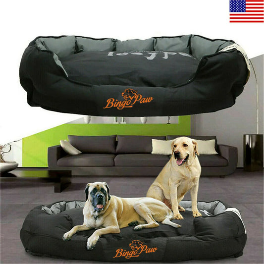 BINGOPAW Waterproof Orthopedic Dog Bed With Washable Cover
