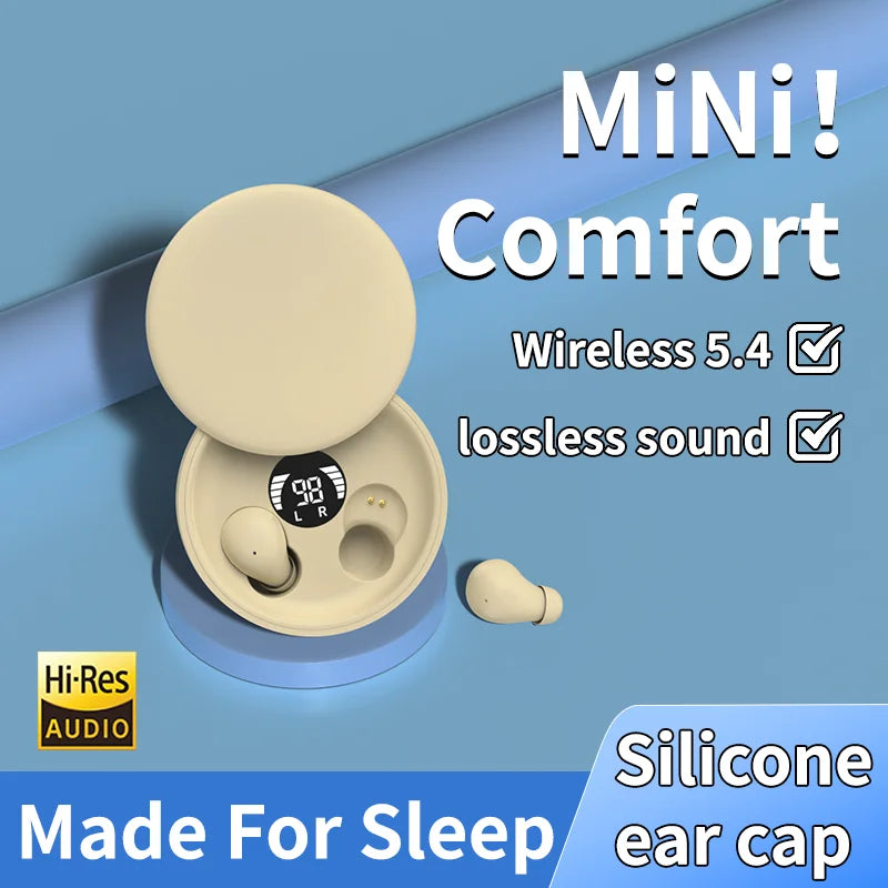 Shuke Wireless Bluetooth Sleeping Earphones With Mic Waterproof