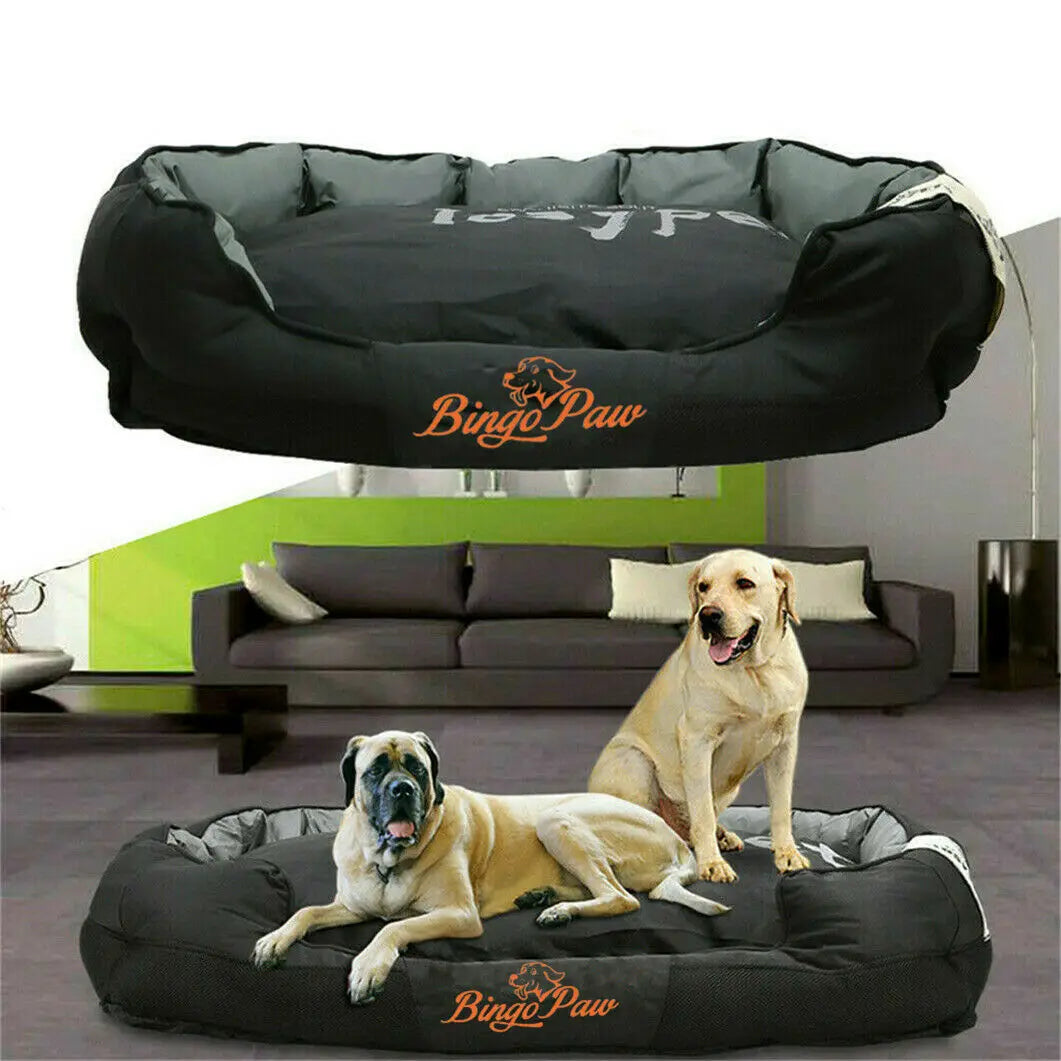 BINGOPAW Waterproof Orthopedic Dog Bed With Washable Cover