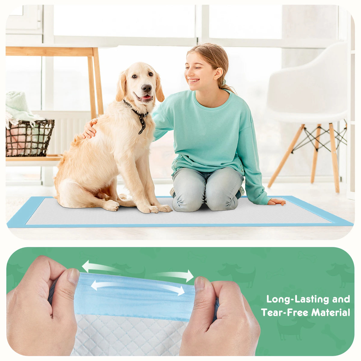 Super Absorbent Disposable Pet Training Pads For Dogs And Cats