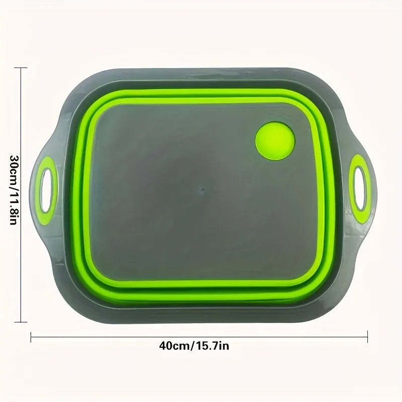 Foldable Portable Wash Basin With Sink And Storage Tray