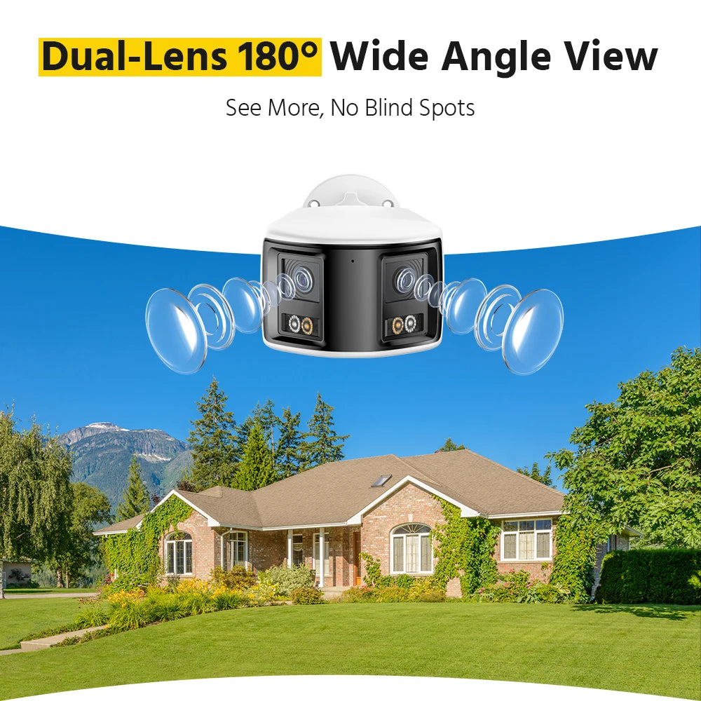ANNKE 8MP POE Outdoor Camera With 4K AI Human Detection