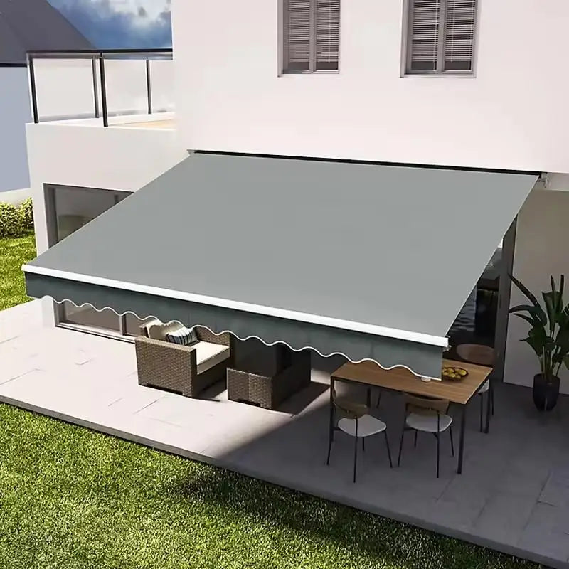Modern Retractable Outdoor Aluminum Patio Window Awning