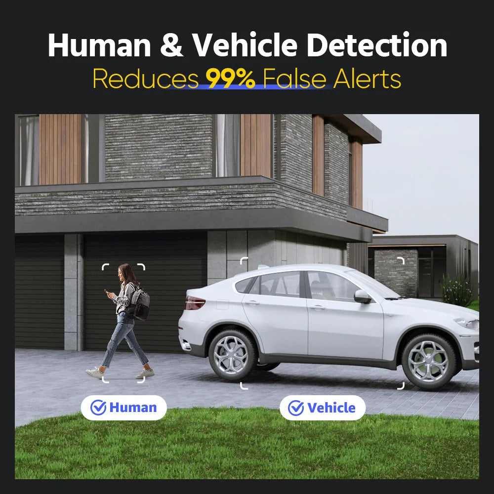 Annke 12MP Outdoor PoE Security Camera Dual Light AI Detection