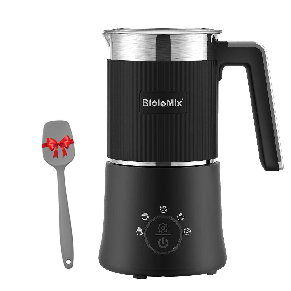 BioloMix 5-in-1 Milk Frother And Hot Chocolate Maker