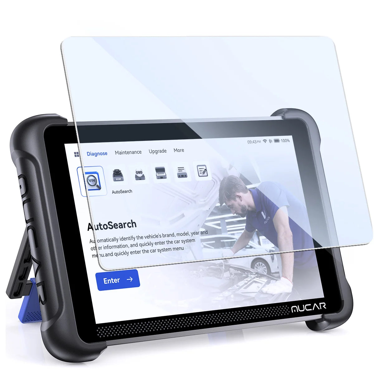 MUCAR 892BT AI Car Diagnostic Scanner With Lifetime Updates