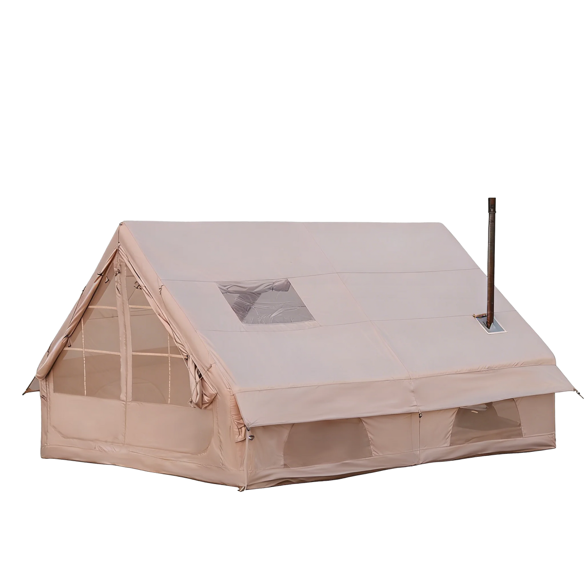 Premium Inflatable Glamping Tent For Weatherproof Outdoor Camping