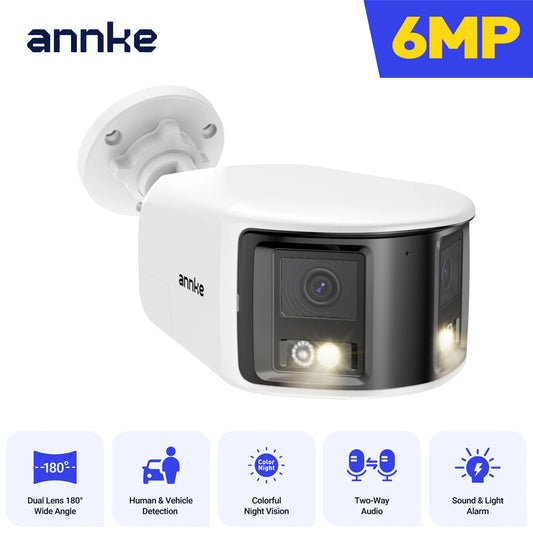 ANNKE 8MP POE Outdoor Camera With 4K AI Human Detection