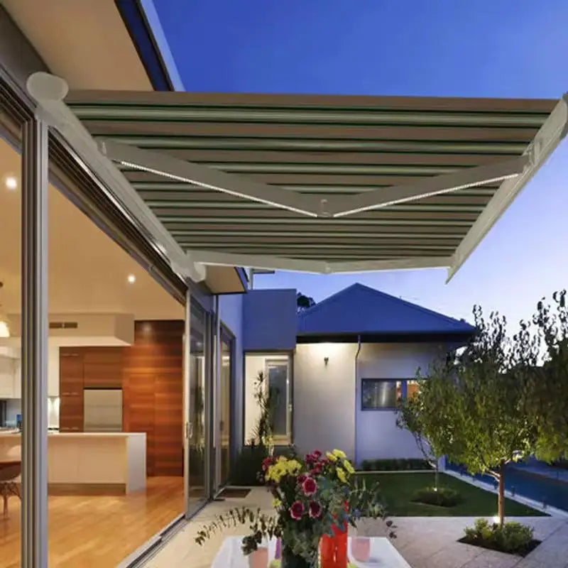 Modern Retractable Outdoor Aluminum Patio Window Awning
