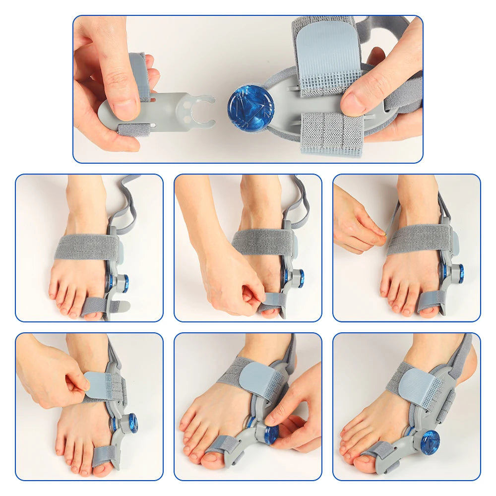 Hailicare Adjustable Bunion Corrector Toe Straightener