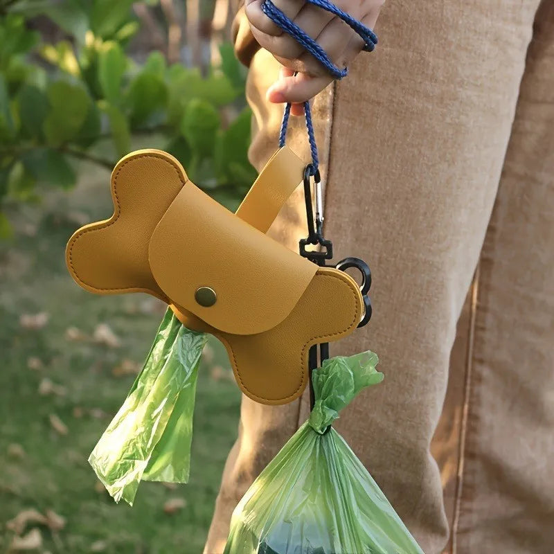 Extra Thick Leak Proof Dog Waste Bags With Paw Print Design
