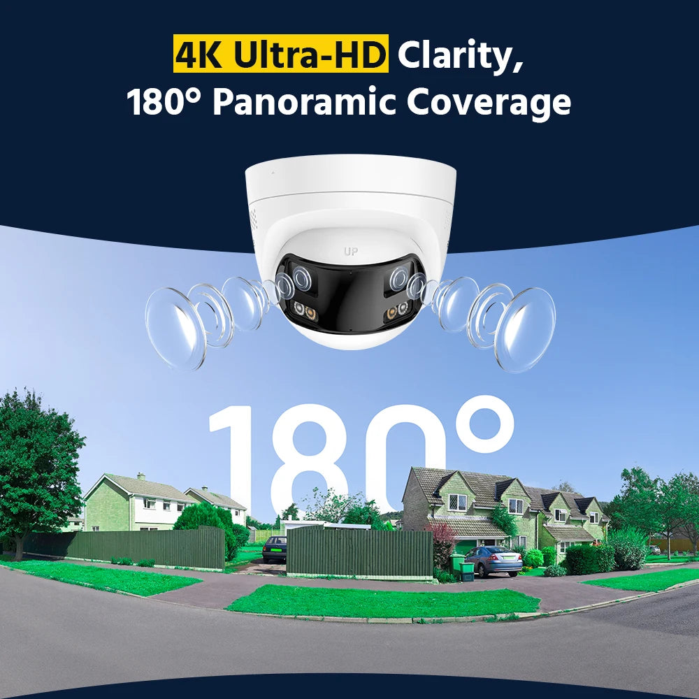 Annke 4K PoE Dual Lens Outdoor Security Camera Night Vision