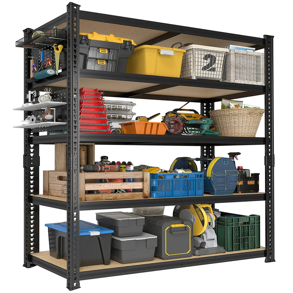 Zeukmxoo Heavy Duty Metal Adjustable Storage Shelves