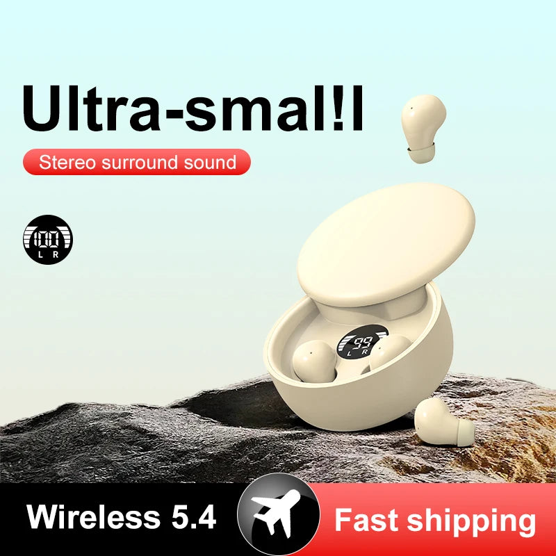 Shuke Wireless Bluetooth Sleeping Earphones With Mic Waterproof