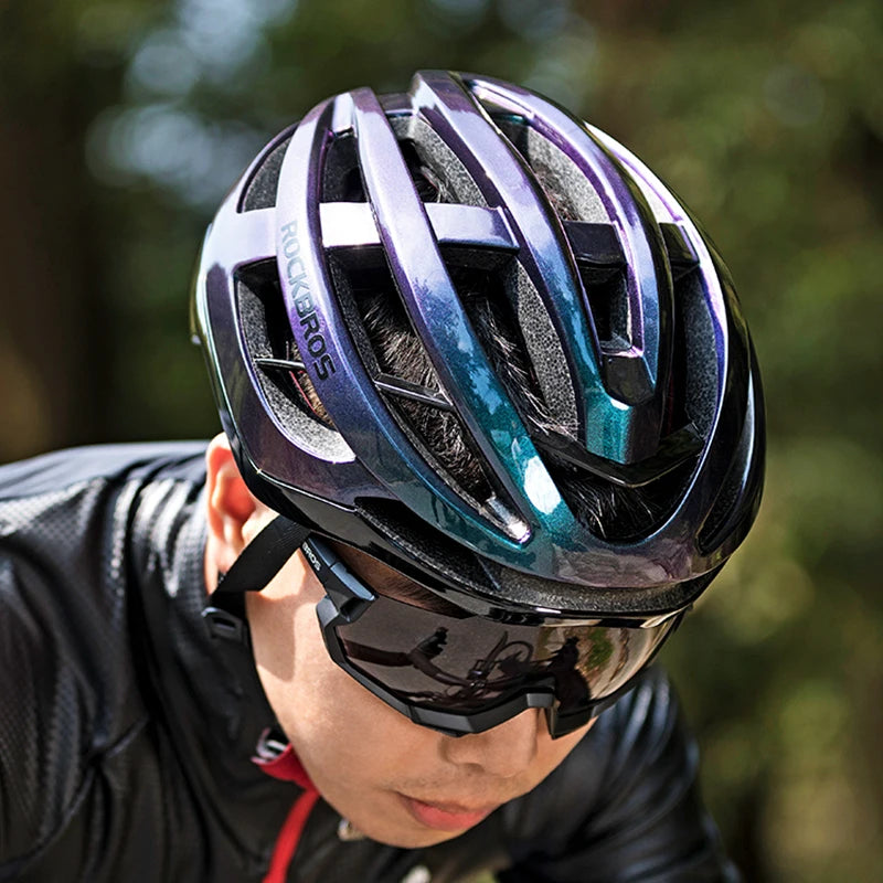 Rockbros Ultralight Adjustable Helmet For Road Cycling And Mountain Biking