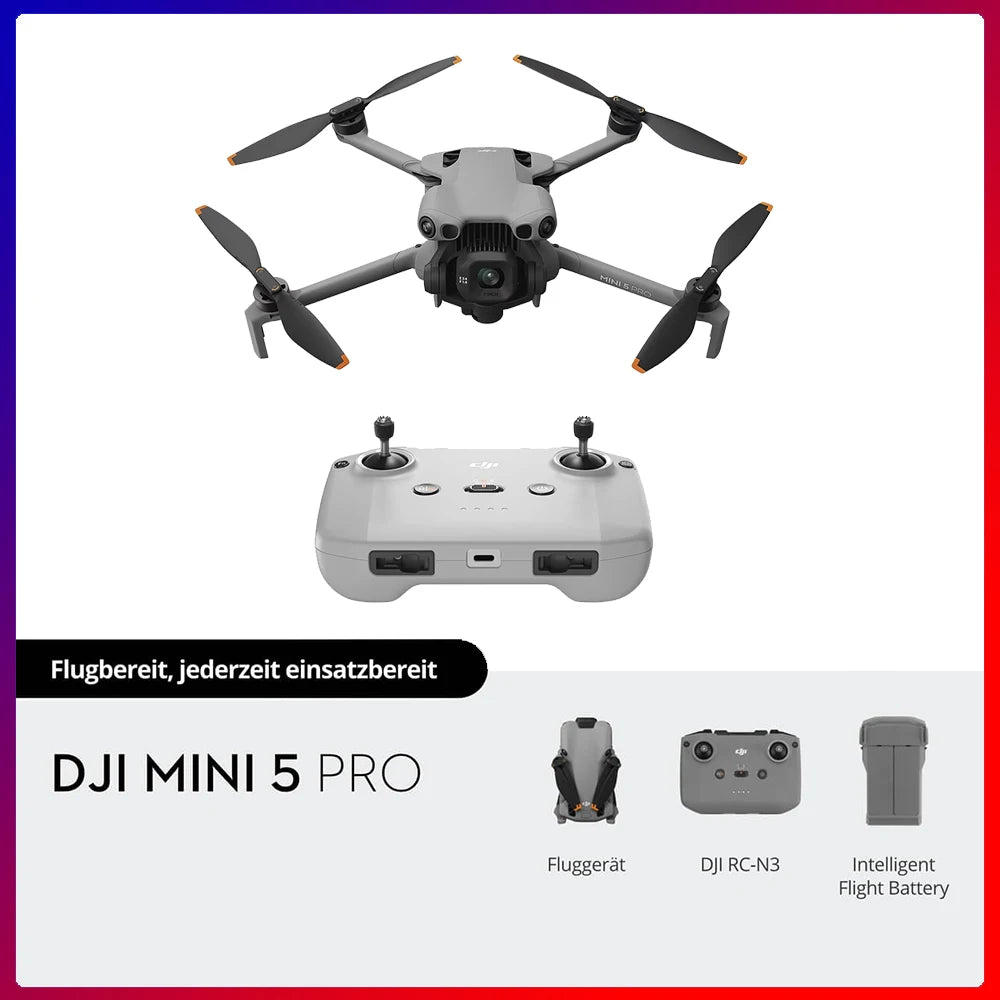 DJI Mini 5 Pro 4K Camera Drone With Obstacle Sensing