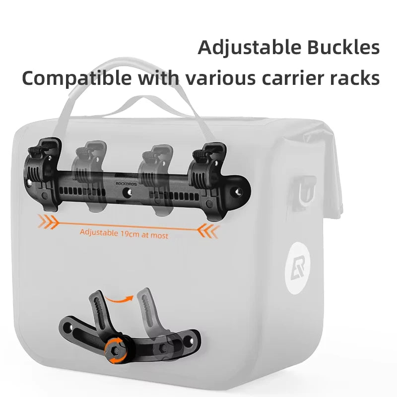Rockbros Waterproof Foldable Bicycle Rear Bag For Mountain Riding