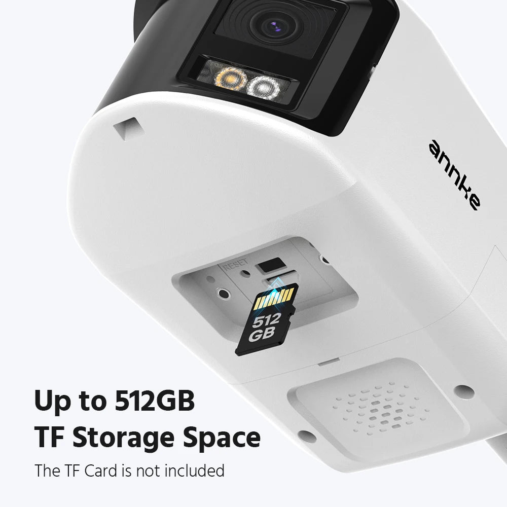 ANNKE 8MP POE Outdoor Camera With 4K AI Human Detection