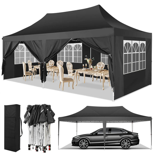 Pop Up Outdoor Canopy Tent With Waterproof Gazebo For Events