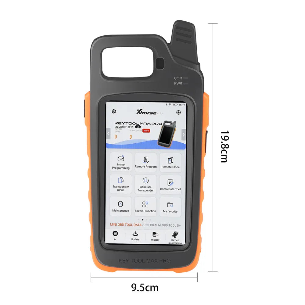 Xhorse VVDI Key Tool Max Pro CAN FD Key Programmer