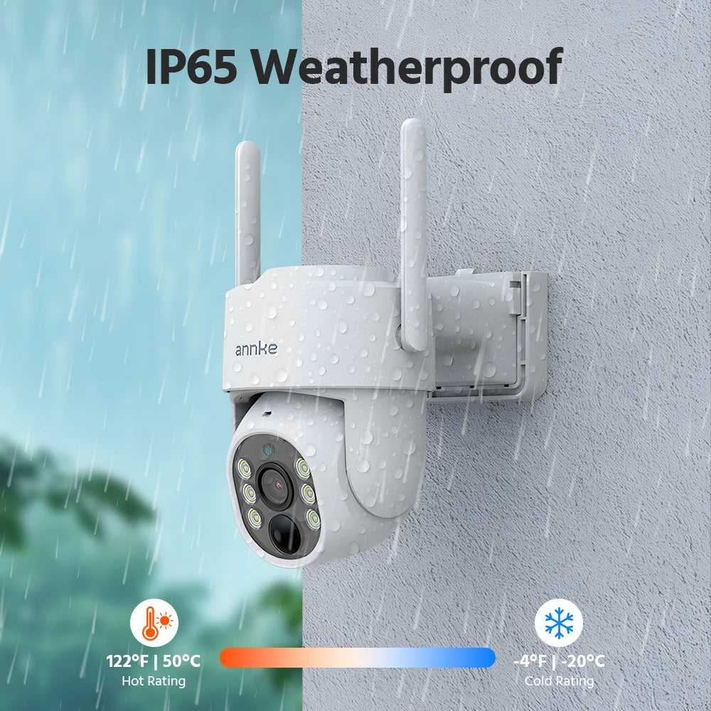Annke 4MP Wireless Security Camera Kit With Solar NVR