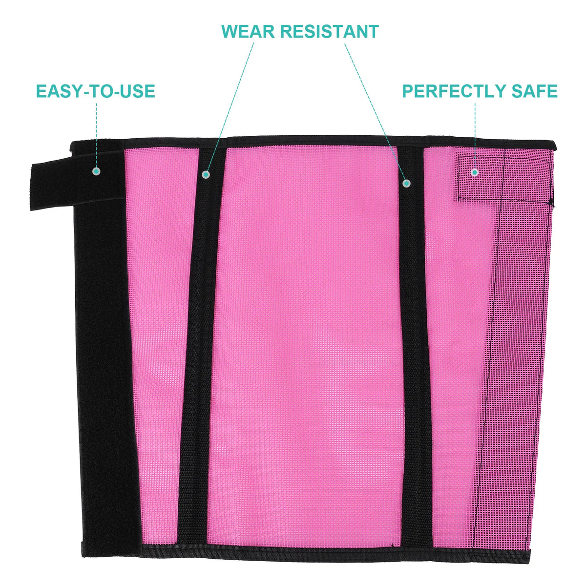 Breathable Mesh Horse Leg Wraps For Fly And Mosquito Protection