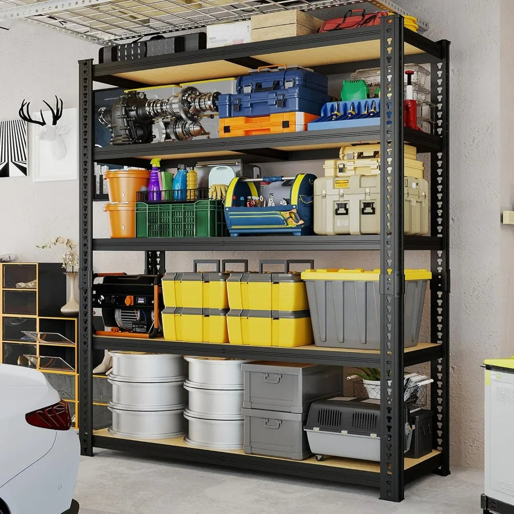 Zeukmxoo Heavy Duty Metal Adjustable Storage Shelves