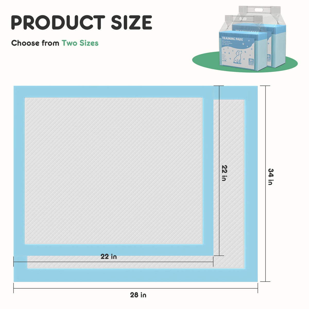 Super Absorbent Disposable Pet Training Pads For Dogs And Cats