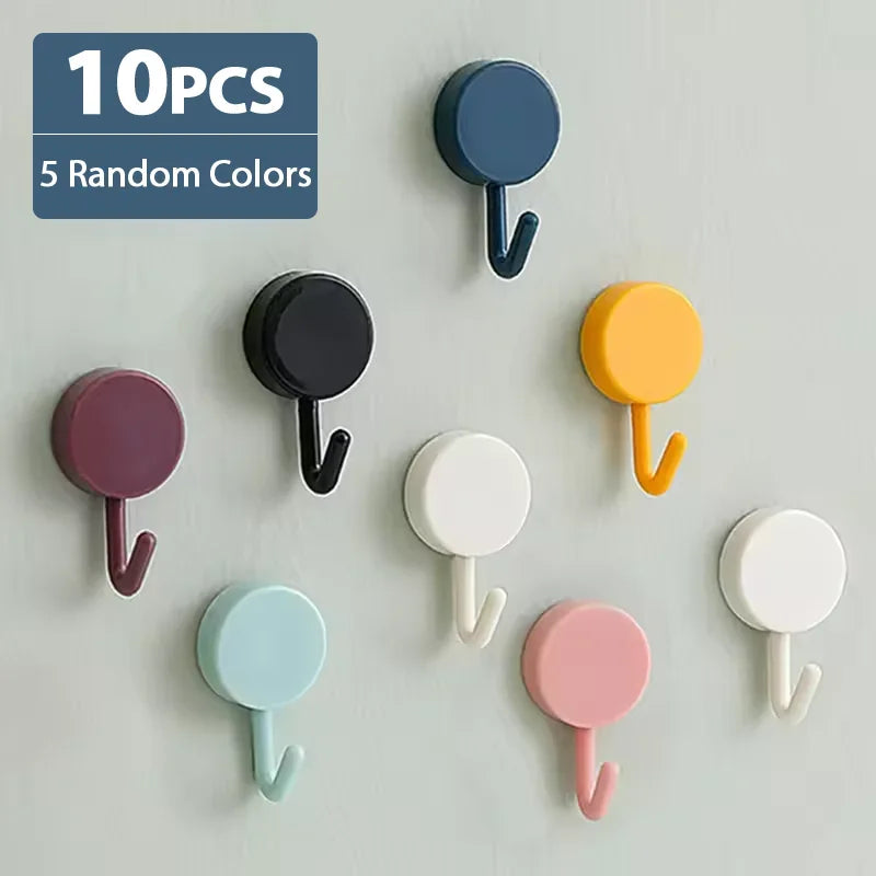 Self Adhesive Wall Hooks for Bathroom Kitchen and Home Organization