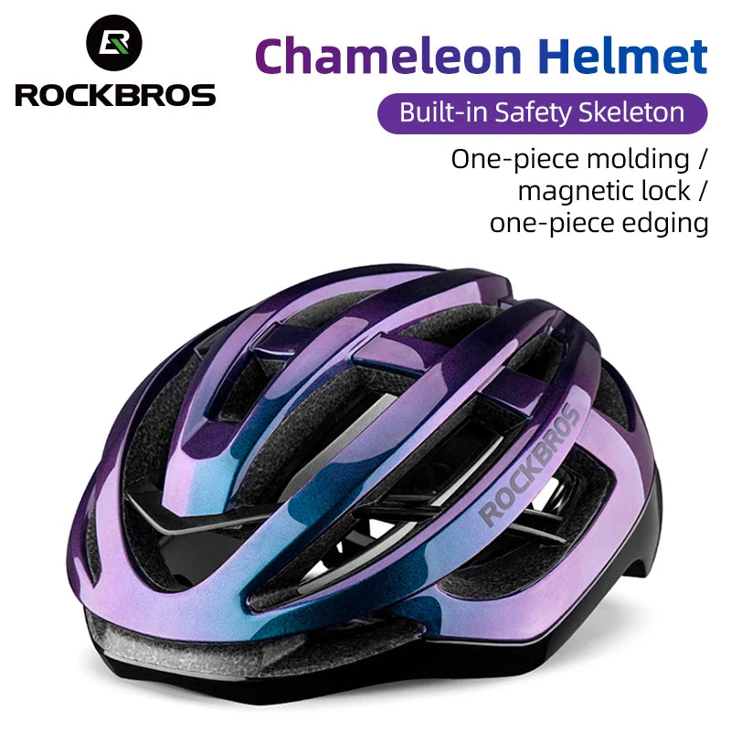 Rockbros Ultralight Adjustable Helmet For Road Cycling And Mountain Biking