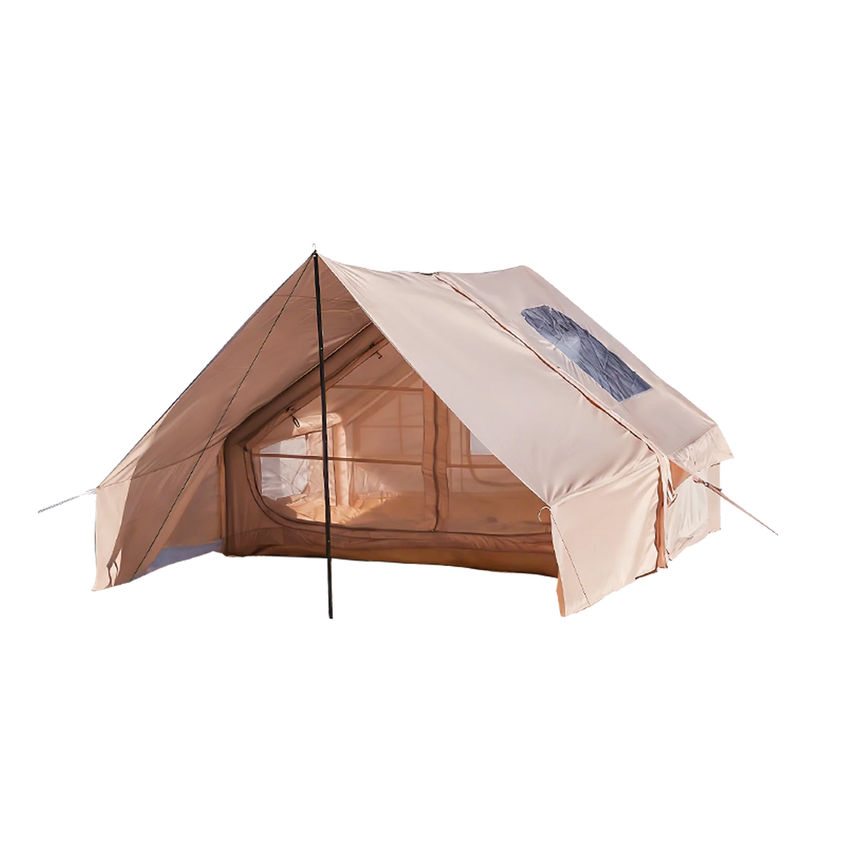 Premium Inflatable Glamping Tent For Weatherproof Outdoor Camping