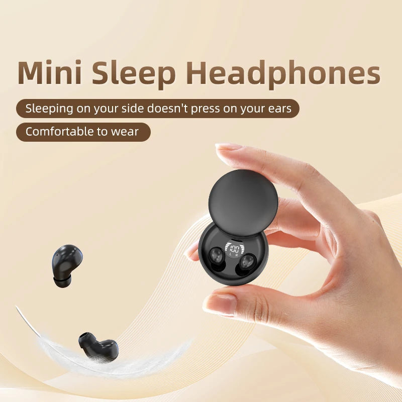Shuke Wireless Bluetooth Sleeping Earphones With Mic Waterproof