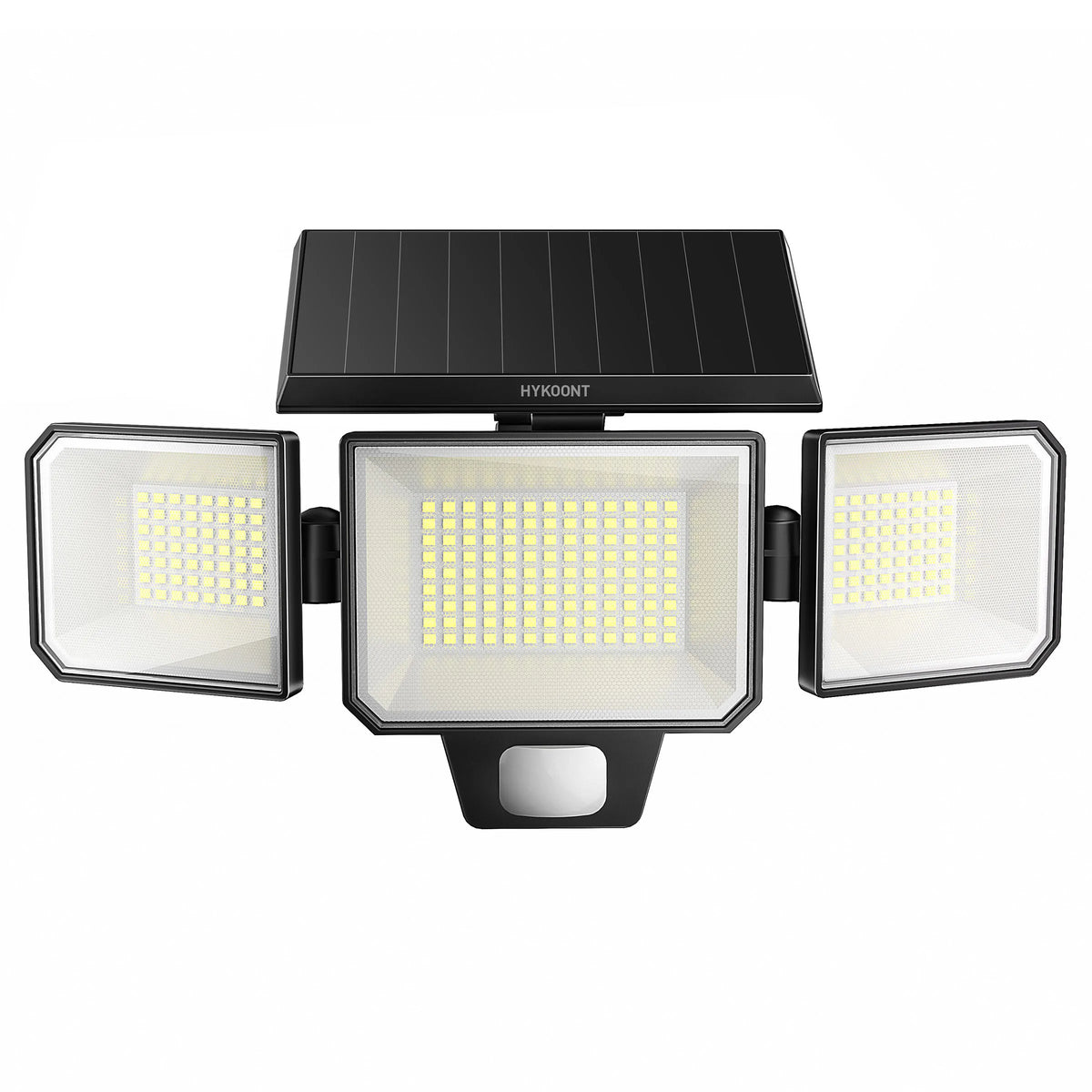 Solar Motion Sensor Security Light With 3000 Lumens Output