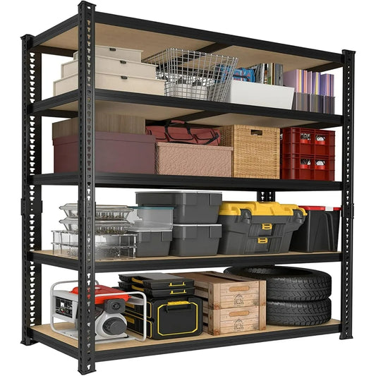 Zeukmxoo Heavy Duty Metal Adjustable Storage Shelves