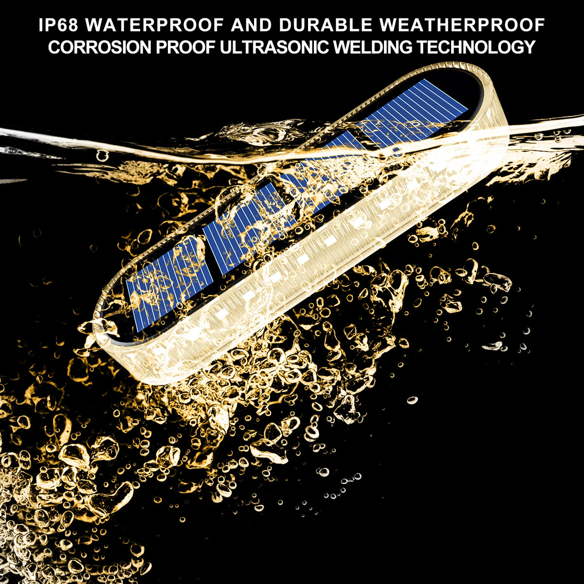 IP68 Solar Deck Lights With Auto Switch And Durable Construction