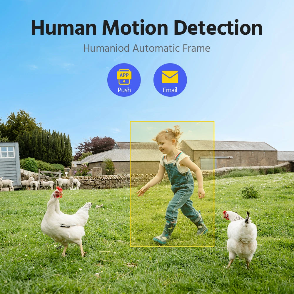 Annke 4MP Wireless Security Camera Kit With Solar NVR