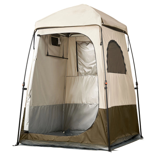 SucceBuy Foldable Camping Shower Tent Privacy Changing Room Carry Bag