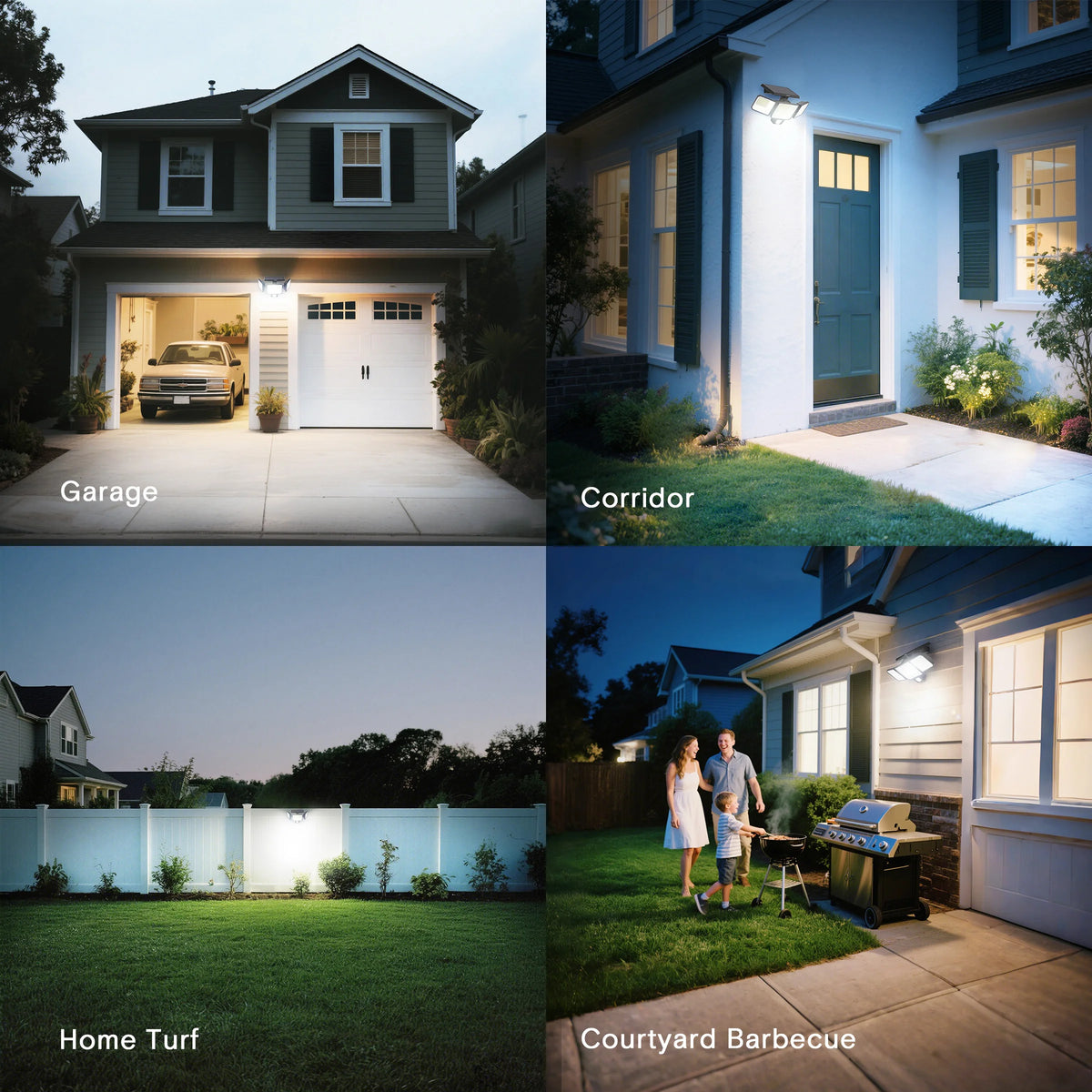 Solar Motion Sensor Security Light With 3000 Lumens Output