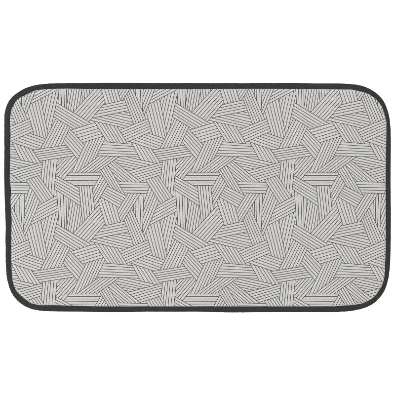 Pet Bowl Mat For Cleaner Floors With Cute Assorted Prints