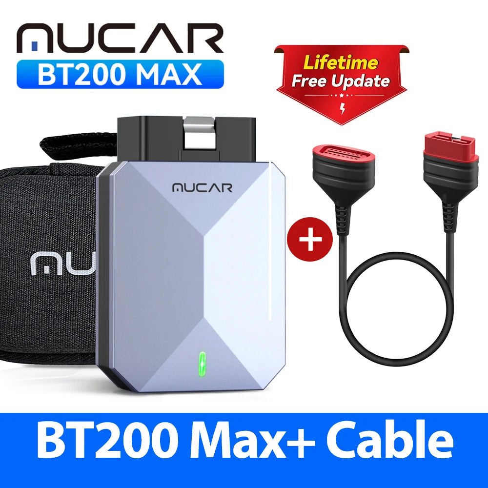 THINKCAR BT200 MAX OBD2 Diagnostic Scanner With All System Reset