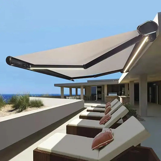 Modern Retractable Outdoor Aluminum Patio Window Awning