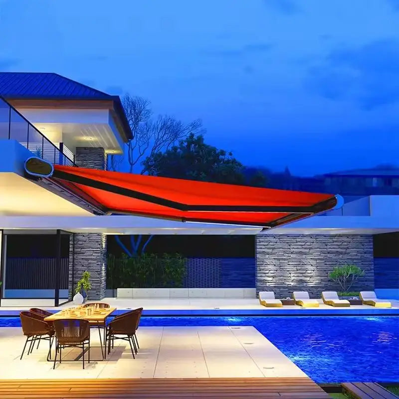 Modern Retractable Outdoor Aluminum Patio Window Awning