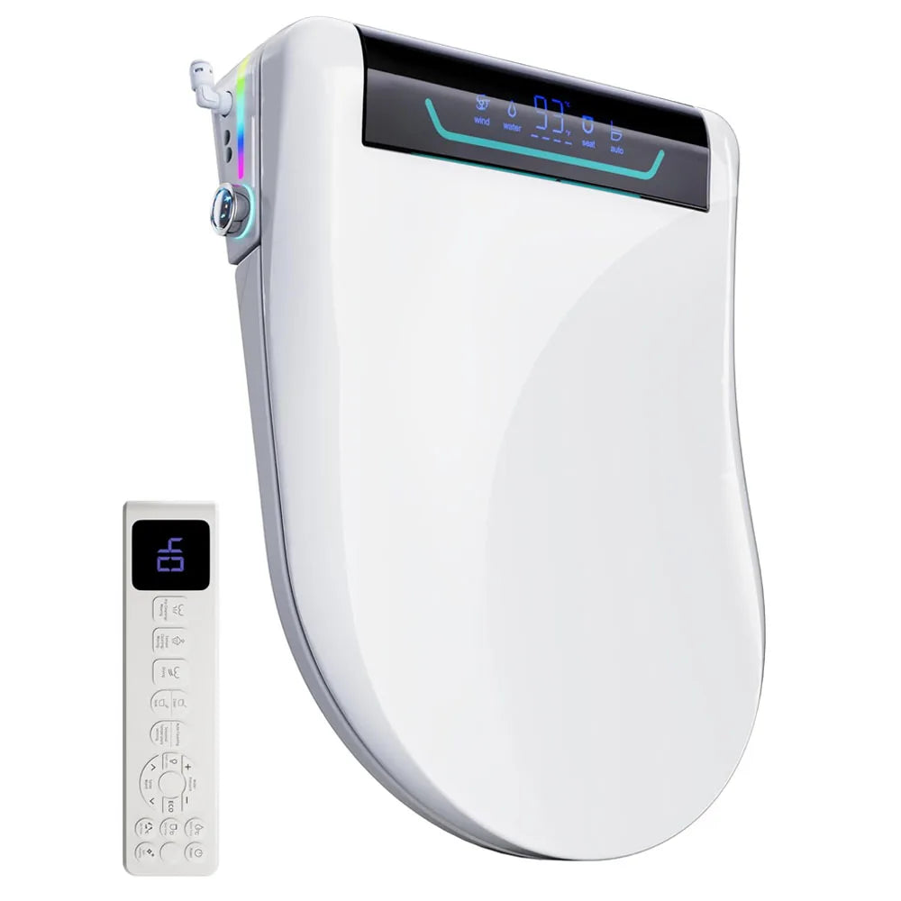 SANYIPACE Smart Toilet Seat Bidet With Remote And Dryer
