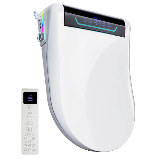 SANYIPACE Smart Toilet Seat Bidet With Remote And Dryer